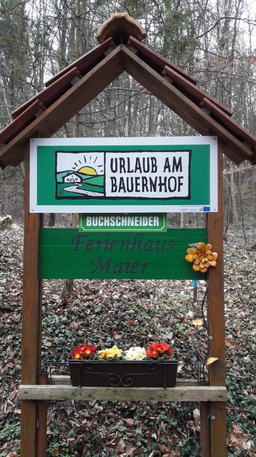 Buchschneider - Ferienhaus Maier - Landhof Schwarzautal Экстерьер фото